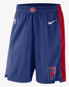 Detroit Pistons Nike Shorts, HD Png Download, Transparent PNG