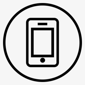 Ic Iphone Outline - User Smartphone Icon, HD Png Download, Transparent PNG