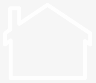 House Outline Vector White, HD Png Download, Transparent PNG