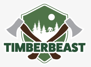 Timberbeast Logo Full Color White Outline - Timber Beast, HD Png Download, Transparent PNG