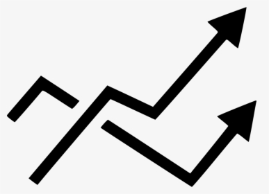 Line Chart Report Analytics Statistic Increase Arrow - Increase Arrow Icon Png, Transparent Png, Transparent PNG
