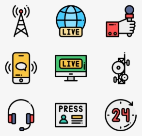 News & Journals - Journalism Icons Clipart, HD Png Download, Transparent PNG