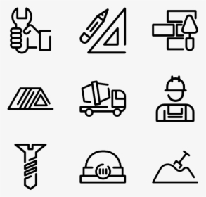 Construction Line Icon, HD Png Download, Transparent PNG