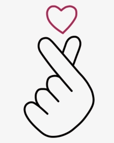 Transparent Instagram Icons Png - Heart In Korean, Png Download, Transparent PNG