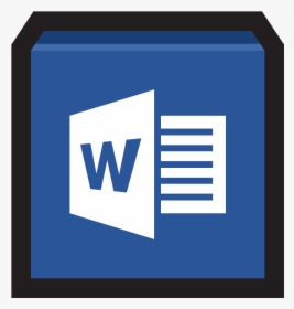 Microsoft Word Icon - Microsoft Word Icon For Windows 10, HD Png Download, Transparent PNG