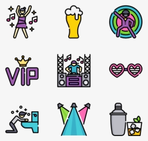 Party Icon Packs - Disco Icons, HD Png Download, Transparent PNG