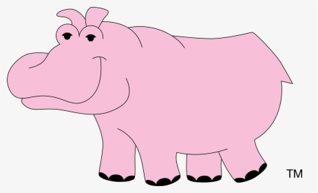 Full Color Party Rental Ltd - Pink Hippo Party Rental, HD Png Download, Transparent PNG