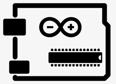Arduino Vector Black And White - Arduino Black And White, HD Png Download, Transparent PNG