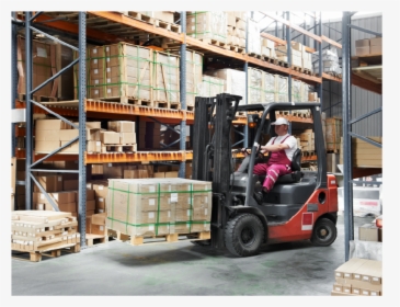 Forklift - Put Away Process In Warehouse, HD Png Download, Transparent PNG