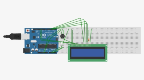 Arduino Clock Tinkercad, HD Png Download, Transparent PNG