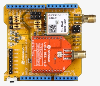 Lora/gps Shield For Arduino - Lora Gps Shield For Arduino, HD Png Download, Transparent PNG
