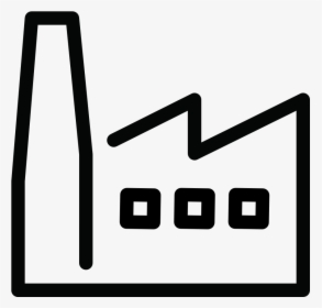 Building Factory Icon , Png Download, Transparent Png, Transparent PNG