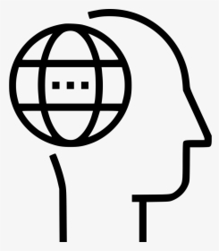 Thinking Icon Png - English As A Second Language Png Logo, Transparent Png, Transparent PNG
