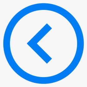 Back Icon - Blue 3 In Circle, HD Png Download, Transparent PNG