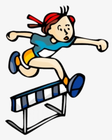 Kids Clipart Athlete - Children Running Clipart, HD Png Download ...