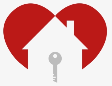 Heart - Home Icon White Png, Transparent Png, Transparent PNG