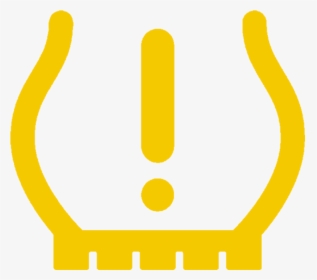Tire Pressure Sensor Icon , Png Download - Low Tire Pressure Symbol, Transparent Png, Transparent PNG