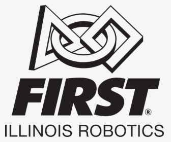 First Illinois Robotics 1c Vertical - First Robotics Logo Black And White, HD Png Download, Transparent PNG