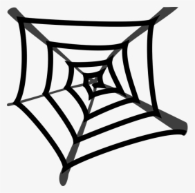 Spider Clipart Spider Net - Spider Web Cartoon Png, Transparent Png, Transparent PNG