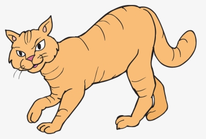 Clip Art Big Cat, HD Png Download, Transparent PNG