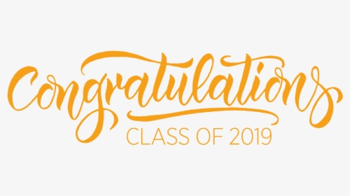 Congratulation Class Of 2019 Png, Transparent Png, Transparent PNG