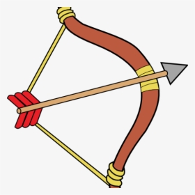 Hunting Clipart Archery Hunting - Bow And Arrow Clipart, HD Png Download, Transparent PNG