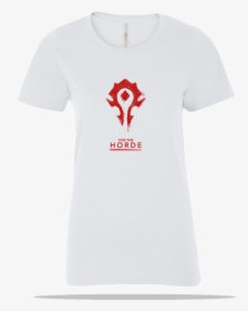 World Of Warcraft Horde Ladies Tee - Active Shirt, HD Png Download, Transparent PNG