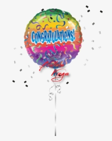 Congrats Rainbow - Congrats Balloon, HD Png Download, Transparent PNG