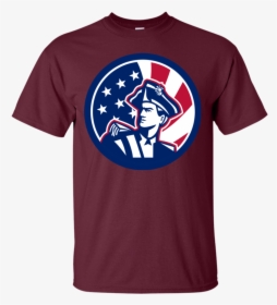 American Patriot Usa Flag Icon Gildan Ultra Cotton - Patriot Icon, HD Png Download, Transparent PNG