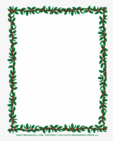 Christmas Border Clip Art Borders For Word Documents - Christmas Clip Art Border, HD Png Download, Transparent PNG