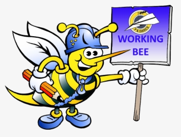 Bee Transparent Working - Carpenter Bee Clip Art, HD Png Download, Transparent PNG