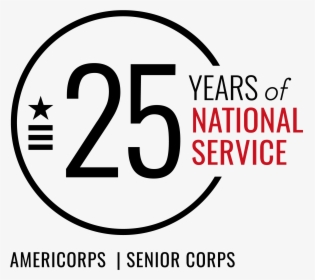 Americorps 25 Years Logo, HD Png Download, Transparent PNG