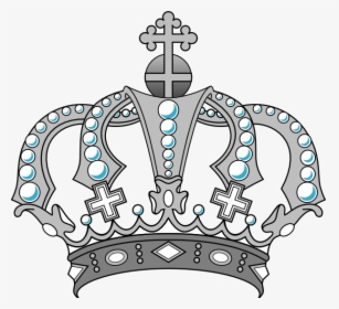 Transparent Silver King Crown Png - Queen Band Crown Logo, Png Download, Transparent PNG