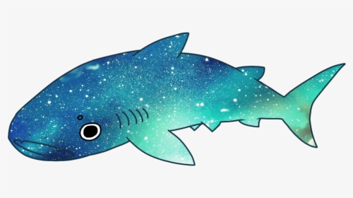Drawn Whale Space - Whale Shark Cute Gif, HD Png Download, Transparent PNG
