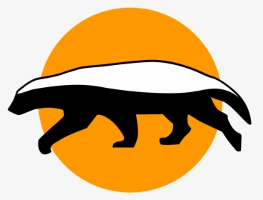 Honey Badger Clipart Transparent - Honey Badger Png Logo, Png Download, Transparent PNG