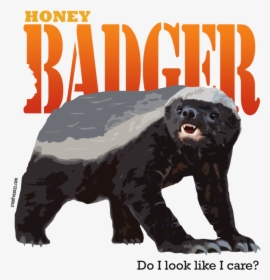 Honey Badger Png - Honey Badger, Transparent Png, Transparent PNG