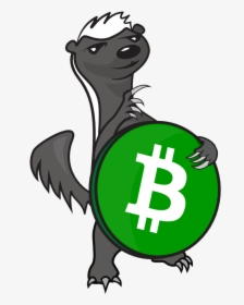 Bitcoin Cash Honey Badger, HD Png Download, Transparent PNG