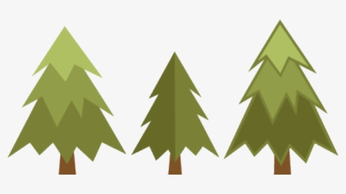 Pine Tree Clipart Blank - Transparent Background Christmas Tree Clipart, HD Png Download, Transparent PNG