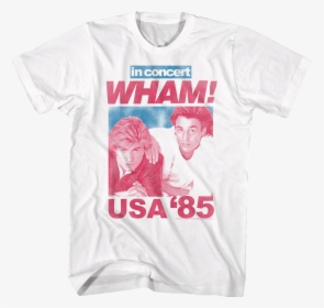 85 Usa Concert Wham T-shirt - Active Shirt, HD Png Download, Transparent PNG