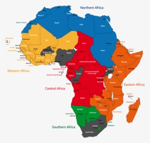 Transparent Nigeria Map Png - Egypt Map Africa, Png Download, Transparent PNG