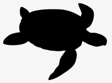 Turtle Drawings Png Transparent Images - Sea Turtle Silhouette Transparent, Png Download, Transparent PNG