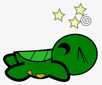 Free Vector Turtle-stunned - Dead Sea Turtle Clipart, HD Png Download, Transparent PNG