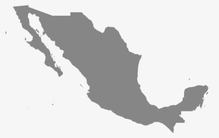 Map Of Mexico - Mexico Map Vector, HD Png Download, Transparent PNG