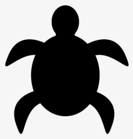 Silhouette Of A Turtle, HD Png Download, Transparent PNG