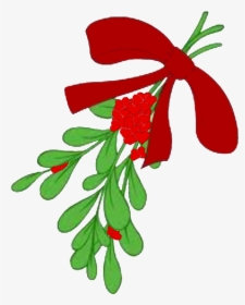 Clip Art Mistletoe In Spanish - Mistletoe Transparent Clipart, HD Png Download, Transparent PNG
