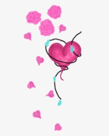 Rose Heart By Sky Star Pixie - Illustration, HD Png Download, Transparent PNG