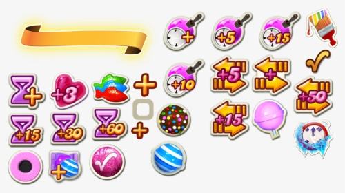 Candy Crush Saga Items, HD Png Download, Transparent PNG