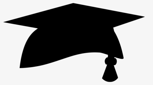 Black Graduation Hat Png, Transparent Png, Transparent PNG