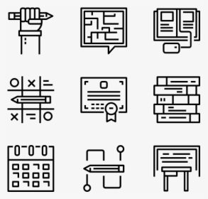 Education Icon Elements - Coding Language Icons, HD Png Download, Transparent PNG