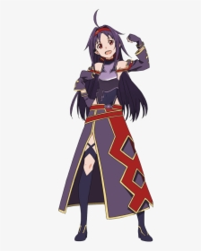 Main Anime Characters Who Refuse To Give Up When Life - Yuuki Sword Art Online, HD Png Download, Transparent PNG
